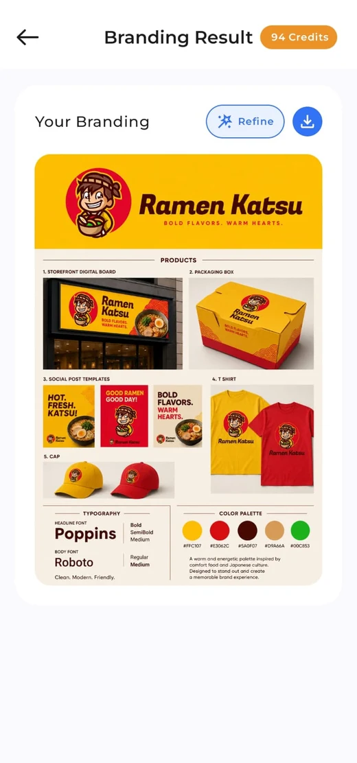 Complete brand kit