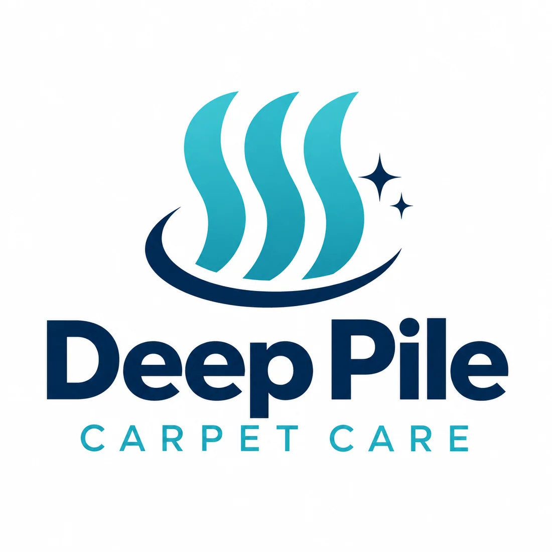 Deep Pile Carpet Care, a cleaning logo generated with Logofai