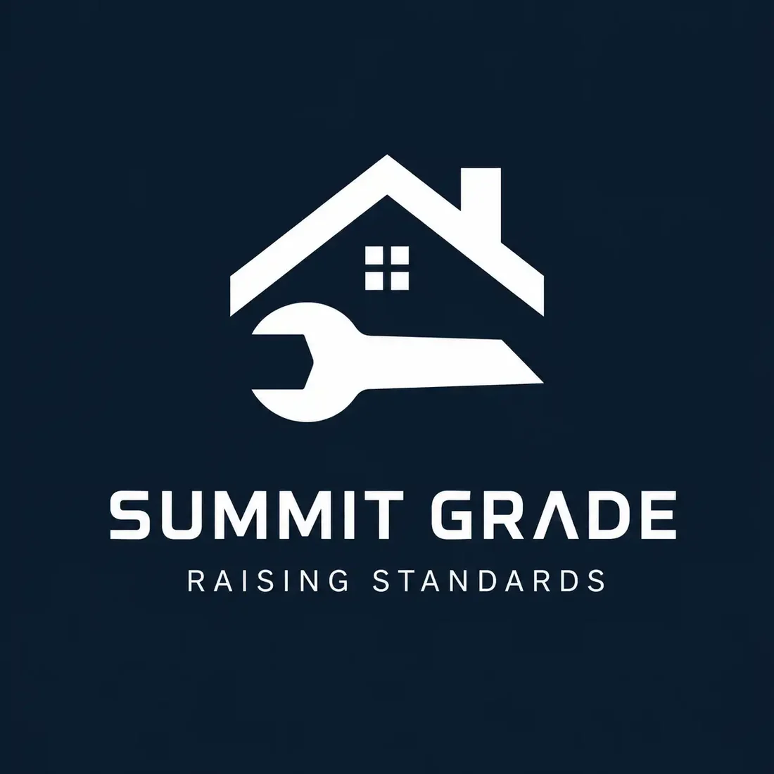 Summit Grade, a contractor logo generated with Logofai