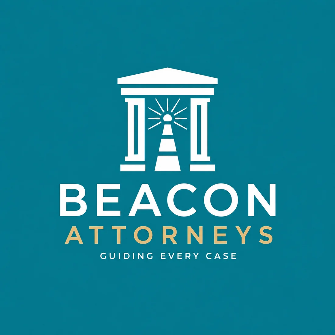 Beacon Attorneys, a law firm logo generated with Logofai
