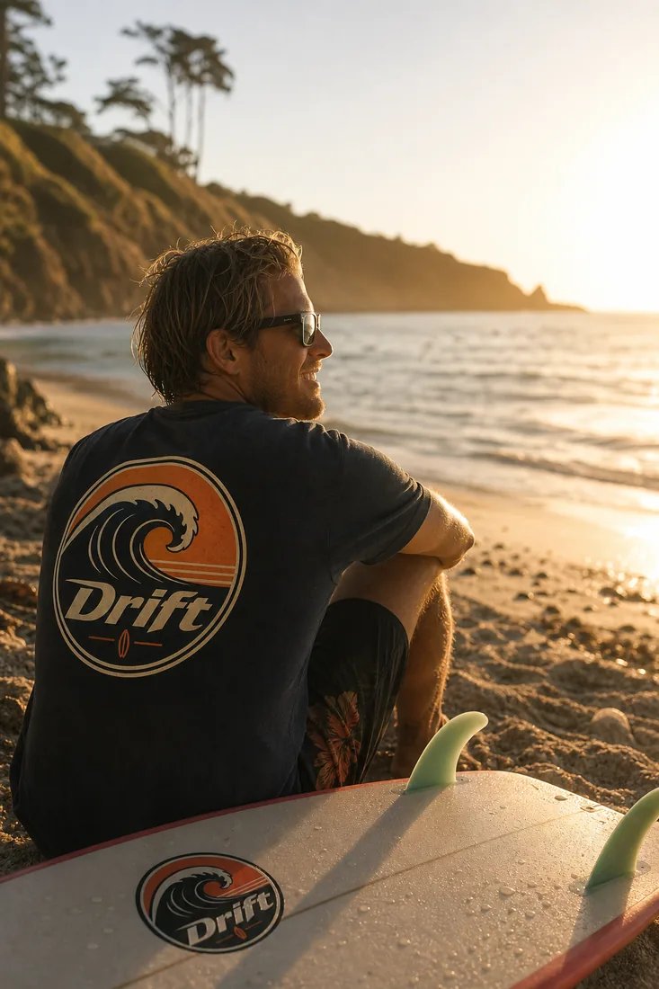 Drift, Surf brand brand asset 10, generated with Logofai