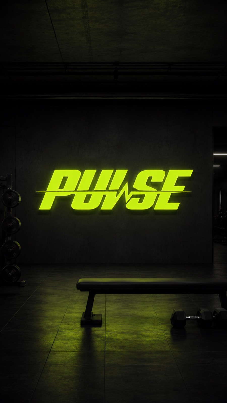 Pulse, Fitness brand asset 1, generated with Logofai