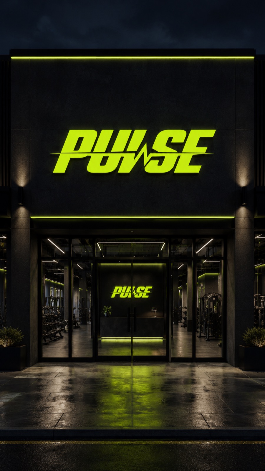 Pulse, Fitness brand asset 12, generated with Logofai