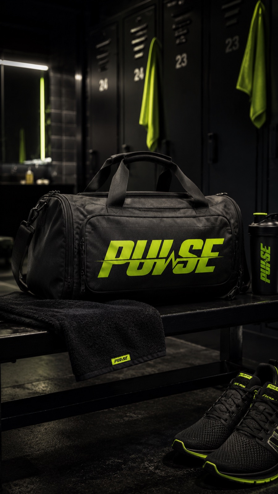 Pulse, Fitness brand asset 4, generated with Logofai