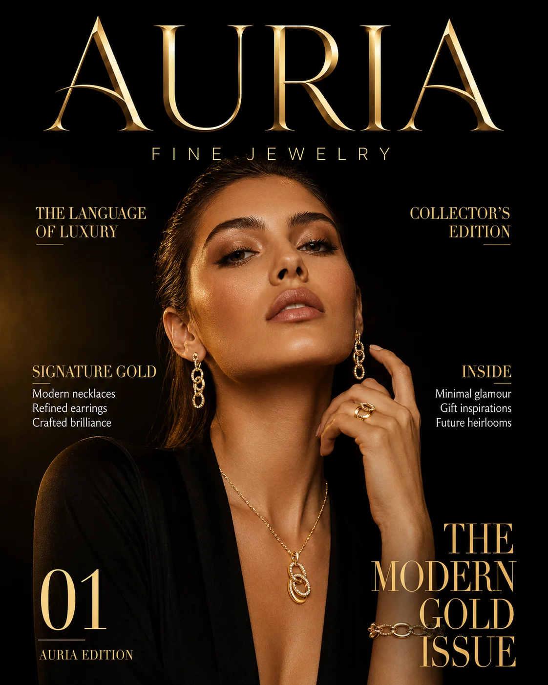 Auria collector's issue lifestyle photo generated with Logofai