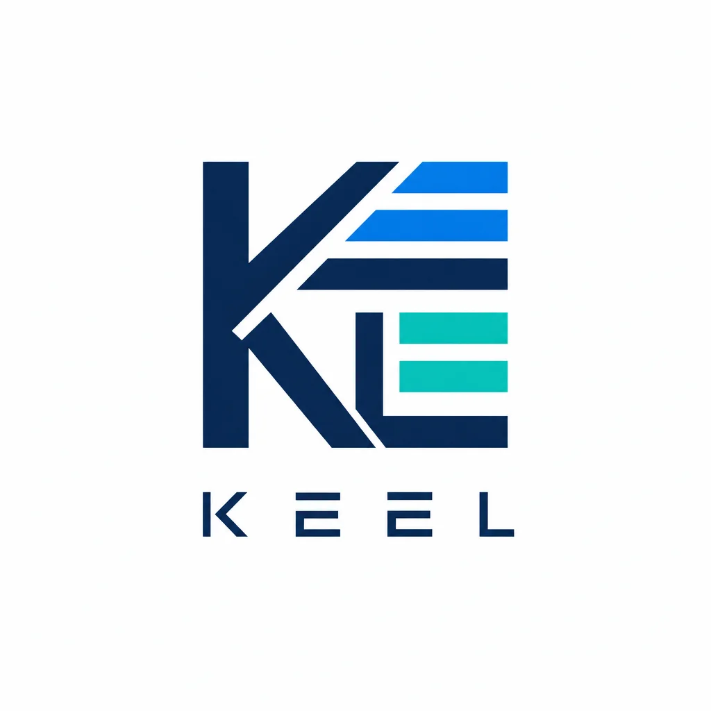 Keel logo generated with Logofai