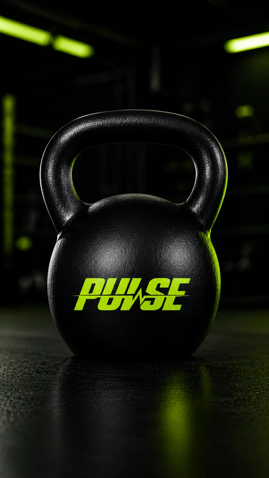 Pulse Kettlebell mockup generated by Logofai