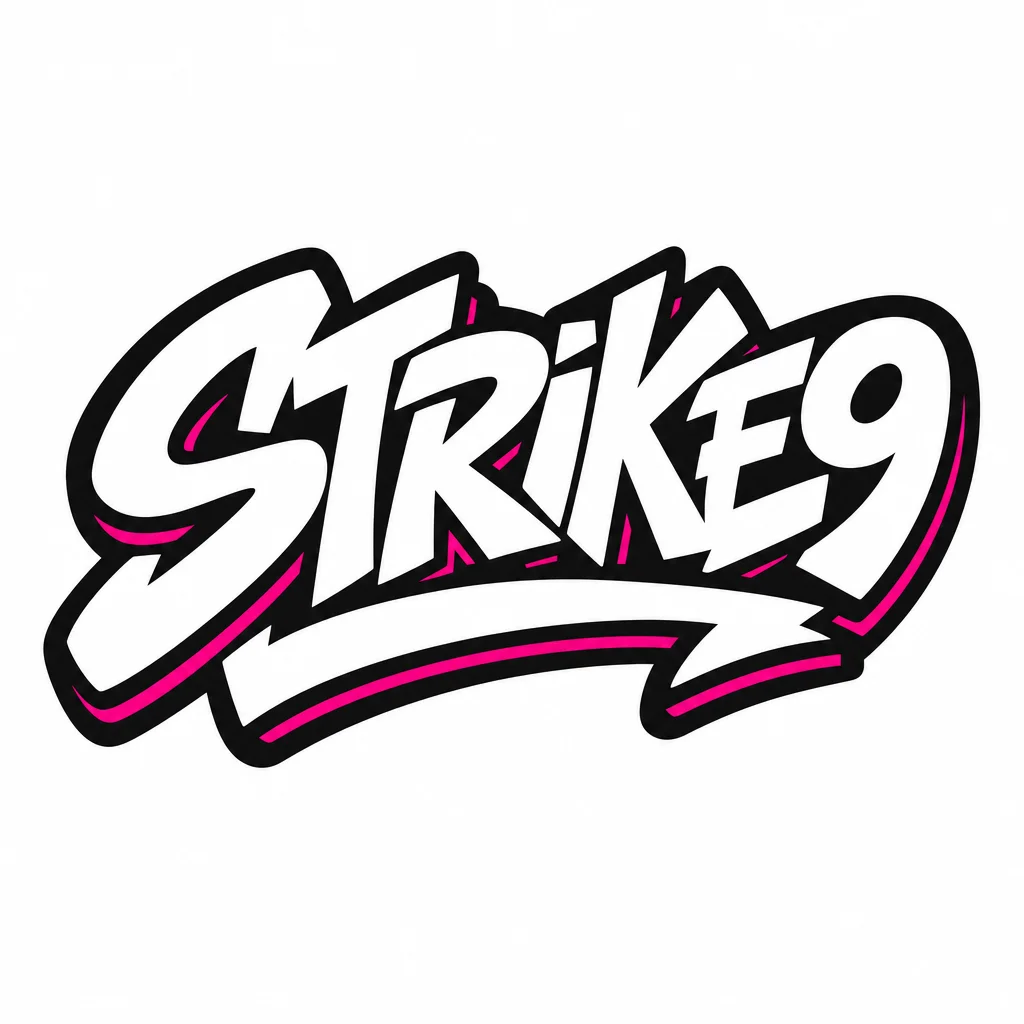 Strike9 logo generated with Logofai