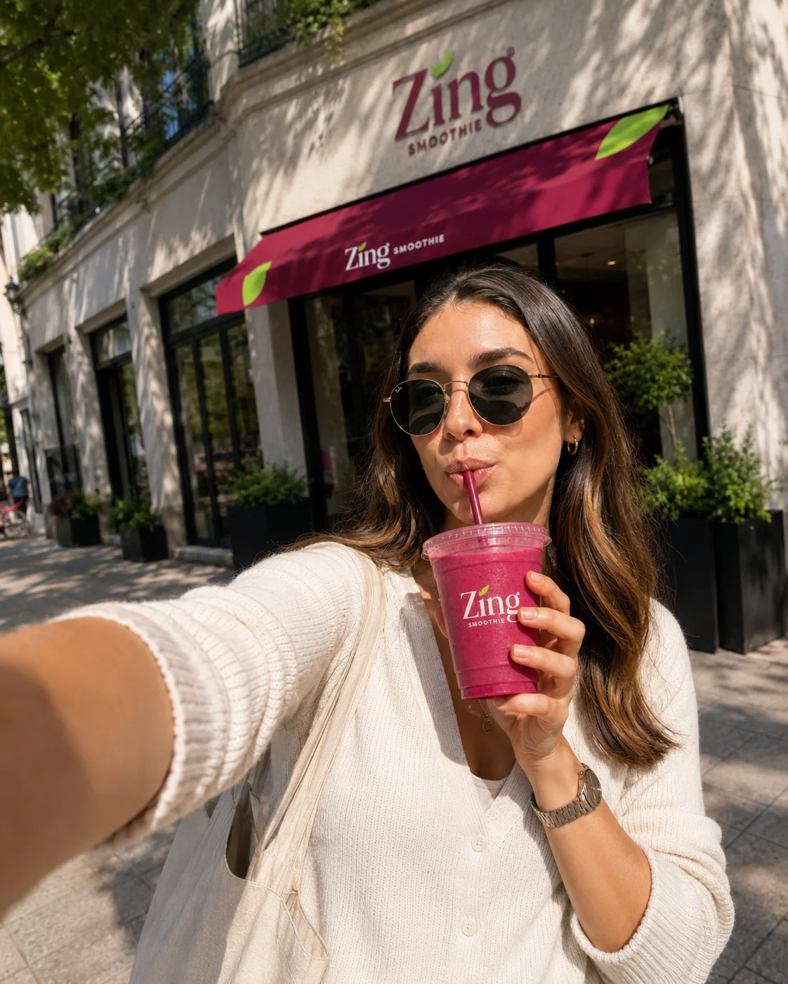 Zing, Smoothie bar